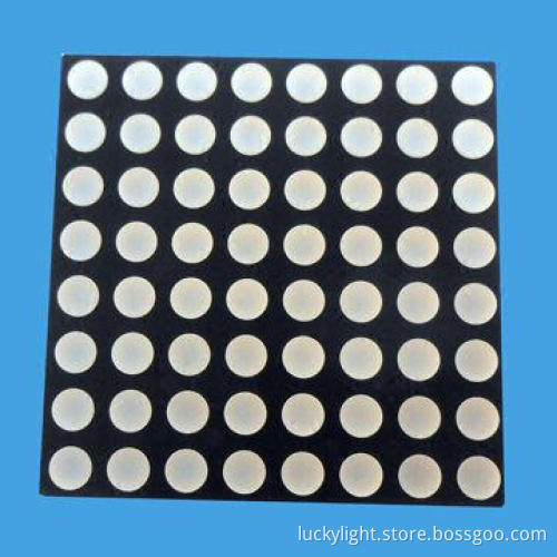3.0mm Green Color 8 x 8 Dot-matrix LED Display